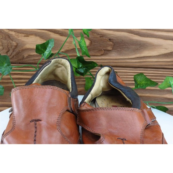 Ferracini 24 hs Shoes Sz 40 M Brown Loafer Leather Men‎ - Picture 3 of 9